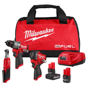 Milwaukee M12™ FUEL™ 3-Tool Combination Kits