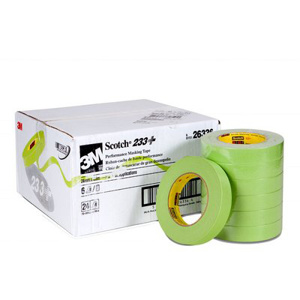 3M Scotch 233+ Series Performance Masking Tapes Green 60 yd 55 mm
