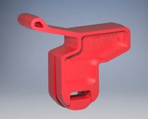 Lockout Labs Switch Locks Red