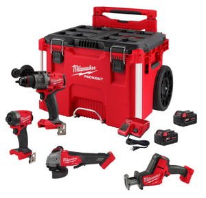 Milwaukee M18™ FUEL™ 4-Tool Combination Kits 4 Piece Cordless