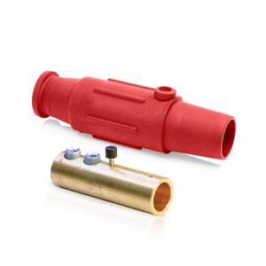 Leviton 17D24 Series Single Pole Plugs Red