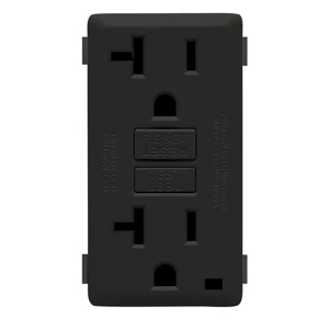 Leviton Automation RKG20 Duplex GFCIs 20 A Black
