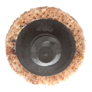 3M Surface Conditioning Discs Brown 1 in Coarse Aluminum Oxide Roloc™ SC Plastic Button