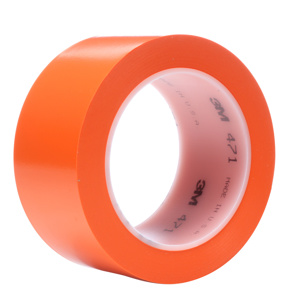 3M 471 Vinyl Tape 2 in x 36 yd 5.3 mil Orange