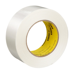 3M 893 Series Filament Tape 1.41 in x 60.14 yd Transparent