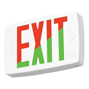 Lithonia Illuminated Emergency Exit Signs