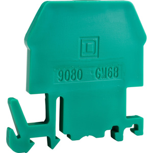Square D Linergy™ End Barriers Green