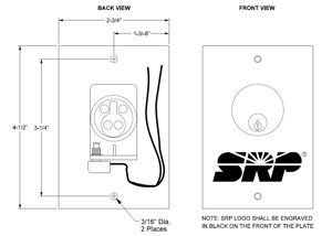 SRP Restricted Access Electric Door Lock Assemblies