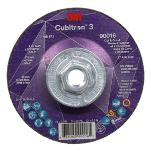 3M Cubitron™ III Cut-off / Grinding Wheels T27
