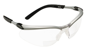 3M Reader Safety Glasses Clear 20 Per Case Black