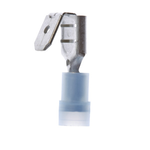 3M Male Insulated Disconnects 16 - 14 AWG Butted Barrel Blue Nylon
