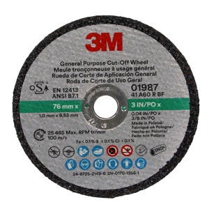 3M General Purpose Cutt-off Wheels T1