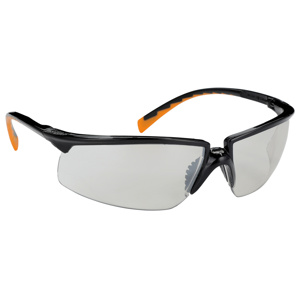 3M Safety Glasses Anti-fog Indoor/Outdoor Mirror 20 Per Case Black/Orange