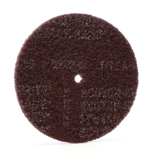3M Abrasive Discs Maroon 8 in Medium Aluminum Oxide Scotch-Brite™ Hook and Loop