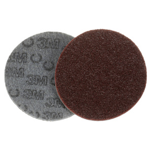 3M Surface Conditioning Discs Maroon 4-1/2 in Medium Aluminum Oxide Scotch-Brite™ SE Hook and Loop