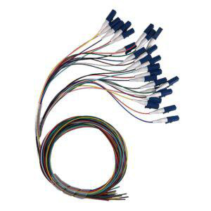 iFiber Optix Indoor Riser Fiber Cable Assemblies 3 m SC/APC - Pigtail Simplex SM - OS2 12 Fiber Yellow