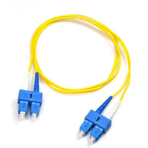 iFiber Optix Indoor Riser Fiber Cable Assemblies 5 m SC - SC Duplex SM - OS2 2 Fiber Yellow