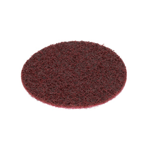 3M Surface Conditioning Discs Maroon 4 in Medium Aluminum Oxide Scotch-Brite™ SC Hook and Loop