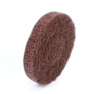 3M Buff and Blend Wheels Maroon 2 in Fine Aluminum Oxide Standard Abrasives™ GP Metal Button