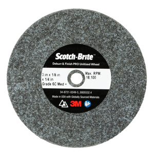 3M Scotch-Brite™ PRO Unitized Deburring / Finishing Wheels