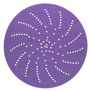 3M Abrasive Discs Purple 5 in 120 Ceramic Xtract™ Cubitron™ II 732U Hook and Loop