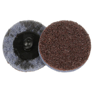3M Surface Conditioning Discs Brown 2 in Coarse Aluminum Oxide Roloc™ SE Plastic Button
