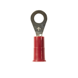 3M MV Series Insulated Ring Terminals 22 - 18 AWG #8 Red
