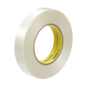3M 898 Series Filament Tape 0.94 in x 60.14 yd 6.6 mil Transparent
