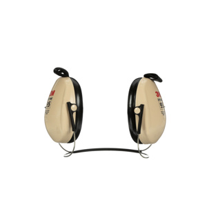 3M Peltor™ Optime™ Behind-the-Head Earmuffs 21 dB NRR One Size Fits Most ABS Beige