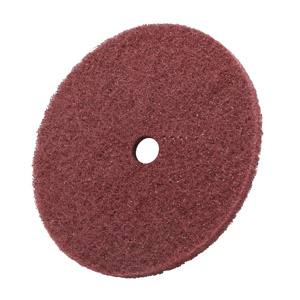 3M Clean and Finish Discs Maroon 6 in Very Fine Aluminum Oxide Scotch-Brite™ Hook and Loop 1/4 in