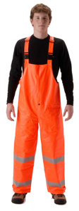 Nasco FR High Vis Sentinel™ Rain Bib Overalls XL High Vis Orange Mens