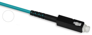 AFL FUSEConnect® Fusion-spliced Fiber Connectors ST Multimode - OM2 50 um Black