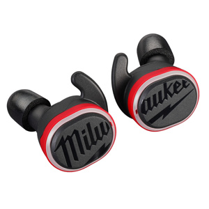 Milwaukee REDLITHIUM™ USB Bluetooth® Jobsite Ear Buds Plastic, Foam
