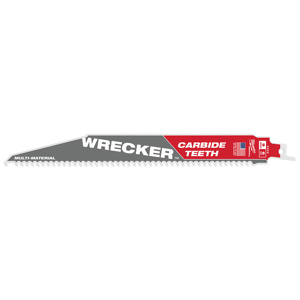 Milwaukee The WRECKER™ SAWZALL® Reciprocating Saw Blades 6 TPI 9 in Metal<multisep/>Wood