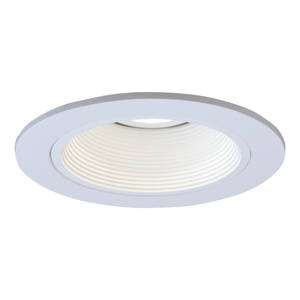 Cooper Lighting Solutions 1493 Series 4 in Trims White Baffle - White Baffle White