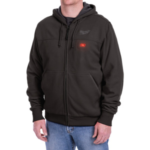 Milwaukee M12™ Full Zip Heated Hoodies XXX-Large Black Mens