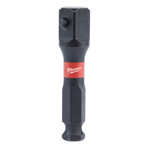 Milwaukee SHOCKWAVE™ Lineworkers Impact Socket Adapters 1/2 in square, 7/16 in hex 1.875 in