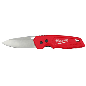 Milwaukee FASTBACK™ Folding Knives Drop Point Stainless Steel