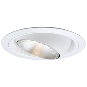 Cooper Lighting Solutions 420 Series 6 in Trims White Regressed Eyeball - White Eyeball