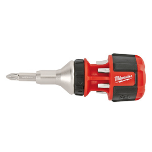 Milwaukee Compact Ratcheting Multi-bit Drivers 8-in-1 Piece
