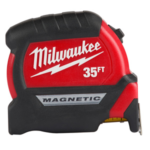 Milwaukee Compact Wide Blade Magnetic Tape Measures 35 ft