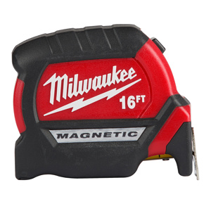 Milwaukee Compact Wide Blade Magnetic Tape Measures 16 ft