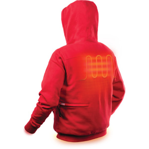 Milwaukee M12™ Full Zip Heated Hoodies X-Large Red Mens