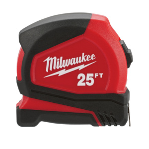 Milwaukee Compact Wide Blade Magnetic Tape Measures 25 ft