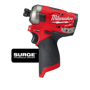 Milwaukee M12™ FUEL™ SURGE™ Hex Hydraulic Impact Drivers 1/4 in Cordless