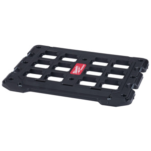 Milwaukee PACKOUT™ Mounting Plates Impact Resistant Polymer Black