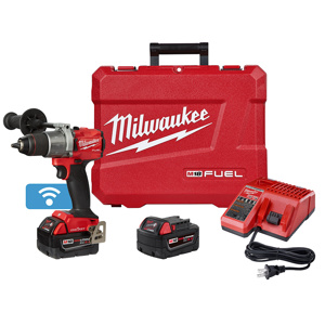 Milwaukee M18™ FUEL™ ONE-KEY™ Hammer Drill Kits Cordless 1/2 in All Metal Ratcheting 1/2 in