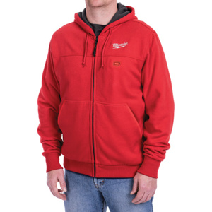 Milwaukee M12™ Full Zip Heated Hoodies XX-Large Red Mens