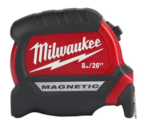 Milwaukee Compact Magnetic Tape Measures 26 ft