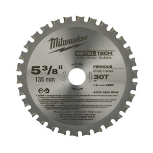 Milwaukee Circular Saw Blades 6-1/2 in 48 Tooth 1 Piece